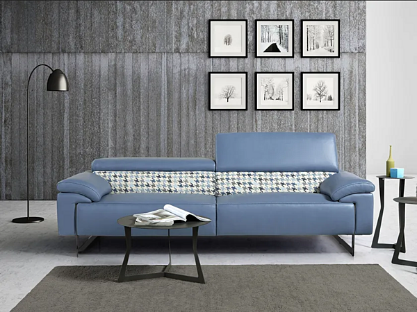 Sofa with headrest Malika Egoitaliano factory Egoitaliano from Italy. Foto №1