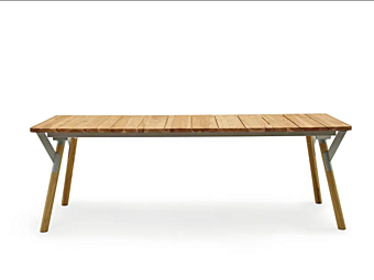 Teak garden table Link VARASCHIN