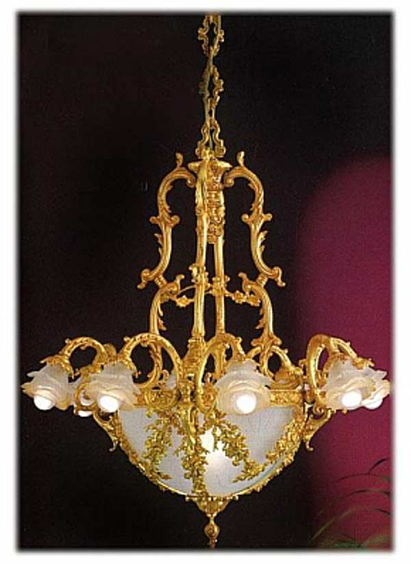 Chandelier FBAI 4009/8 factory FBAI from Italy. Foto №1
