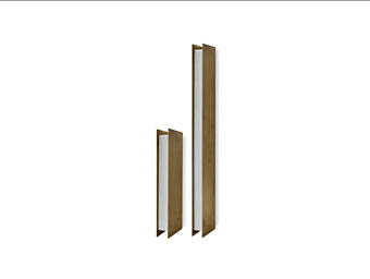 Wall Light Blade BAXTER Metal Design factory BAXTER from Italy