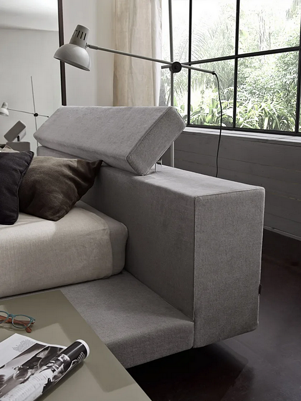 Upholstered bed with removable cover Atlante Duomo Design factory Duomo Design from Italy. Foto №2