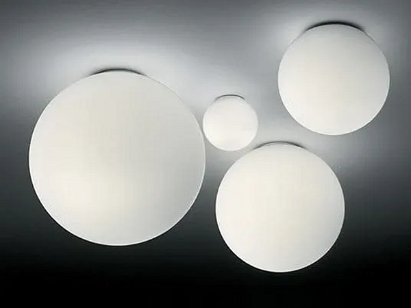 Halogen Blown Glass Wall Lamp Artemide Dioscuri 0112010A/0116010A/0117010A /1039110A factory Artemide from Italy. Foto №12