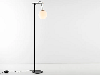 LED Floor Lamp Blown Glass Artemide NH 1271010A