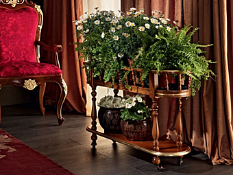 Solid Wood Plant Pot MODENESE GASTONE 11639 factory MODENESE GASTONE from Italy