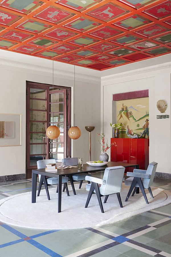 Fabric armchair with soft backrest CASSINA Committee factory CASSINA from Italy. Foto №8