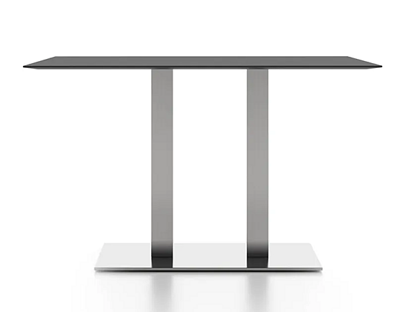 Brushed Steel Table Base Atmosphera Trend D TR.BT.D304 factory ATMOSPHERA from Italy. Foto №2