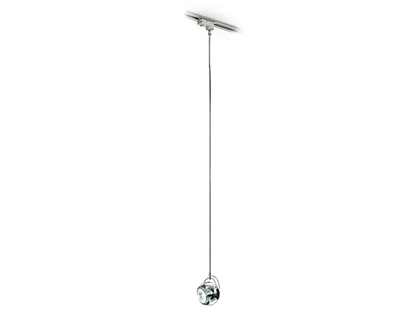 Chrome Plated Track Light Beluga Color Fabbian factory Fabbian from Italy. Foto №1