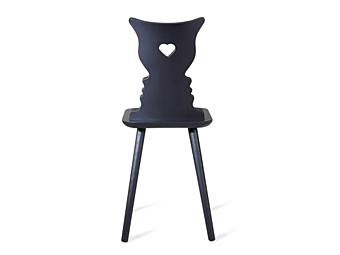 Ash Chair We Chair Driade Wood Upholstered Seat Ash Chair We Chair Driade Wood Upholstered Seat factory Driade from Italy