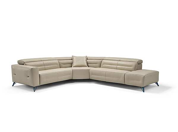 Corner sectional sofa Sueli Egoitaliano fabric upholstery factory Egoitaliano from Italy. Foto №1