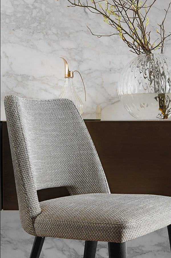 Upholstered Velvet Chair Thea Gallotti Radice factory Gallotti & Radice from Italy. Foto №4