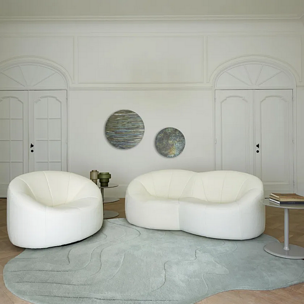 Two-Seater Fabric Sofa Pumpkin LIGNE ROSET 14110205 factory LIGNE ROSET from Italy. Foto №4