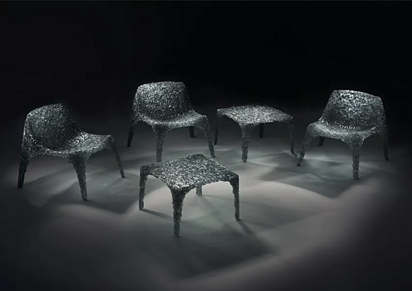 Polycarbonate armchair Veronica Edra factory EDRA from Italy. Foto №7