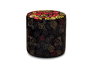 Round fabric pouf Boll Adrenalina IMB1072999