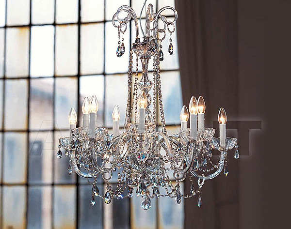 Chandelier ITALAMP 262/5+5 factory ITALAMP from Italy. Foto №1