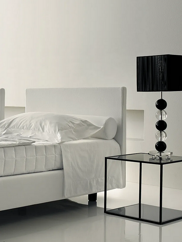 Full Size Storage Bed with Upholstered Headboard Duomo Design Derby factory Duomo Design from Italy. Foto №2