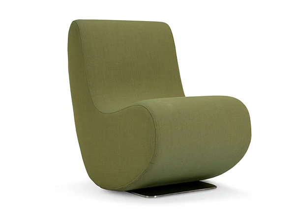 Upholstered fabric easy chair Nina Adrenalina IMB1070342 factory ADRENALINA from Italy. Foto №1