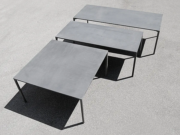 Square Cement Table Boiacca Kristalia factory Kristalia from Italy. Foto №2