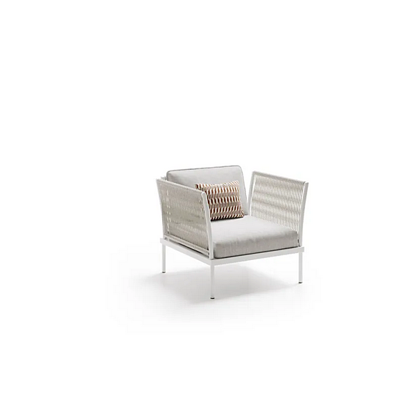 Fabric garden armchair with armrests Atmosphera Flash FSH.CHL. factory ATMOSPHERA from Italy. Foto №8