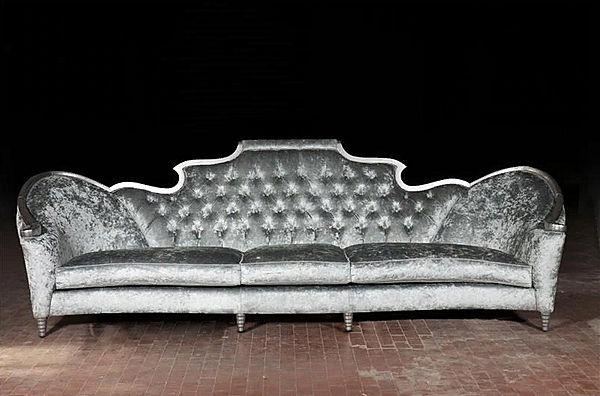 Couch MANTELLASSI "DECOGLAM" La Perla factory MANTELLASSI from Italy. Foto №5