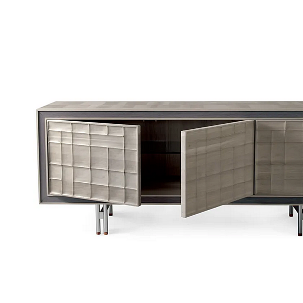 Wooden Sideboard with Doors DALE Quadra A 613 factory DALE from Italy. Foto №3
