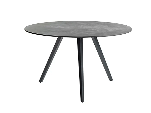 Round garden table Katana 026 TC3 Out Potocco 026/TC3-OUT factory POTOCCO from Italy. Foto №1