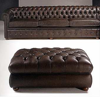 Poof MANTELLASSI "TRIBECA" Chesterfield