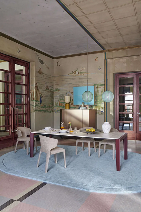 Extending Rectangular MDF Table Longplane CASSINA factory CASSINA from Italy. Foto №8
