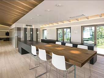 Fenix NTM Kitchen with Island Lago 36E8 Fenix NTM Kitchen with Island Lago 36E8 factory LAGO from Italy
