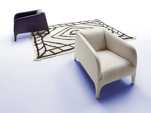 Upholstered fabric armchair Opale ERBA ITALIA factory ERBA ITALIA from Italy. Foto №10