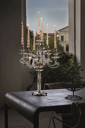 Crystal Candlestick Alicante Euroluce Lampadari Crystal Candlestick Alicante Euroluce Lampadari factory EUROLUCE LAMPADARi from Italy