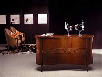 Zebrano sideboard CARPANELLI Godet factory CARPANELLI from Italy