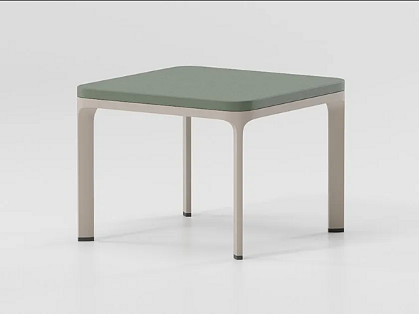 Square Low Garden Side Table KETTAL Park Life factory KETTAL from Italy. Foto №1