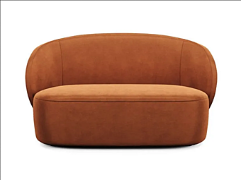 Fabric Loveseat Sofa Liu Jo Living Collection GUE DIM factory Liu Jo Living Collection from Italy
