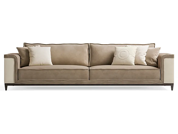 4-seater nubuck sofa Starlight CPRN HOMOOD ST770 factory CPRN HOMOOD from Italy. Foto №1