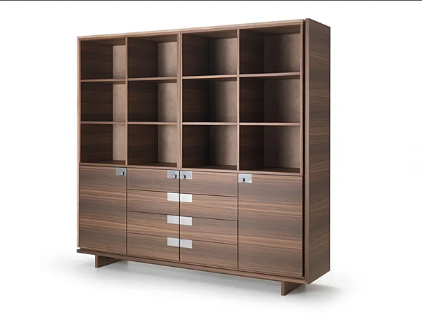 Tall Wooden Office Shelving Cartesiano i 4 Mariani factory i 4 Mariani from Italy. Foto №2