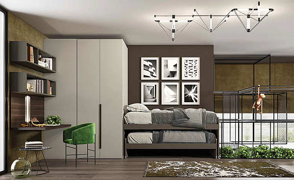 Bedroom GRANZOTTO Composizione “CABINA” factory GRANZOTTO from Italy. Foto №1