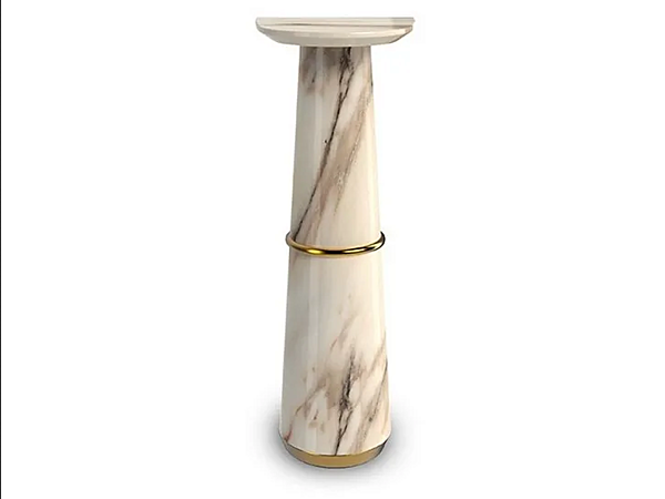 Marble Pedestal Agra III BRABBU factory BRABBU from Italy. Foto №1