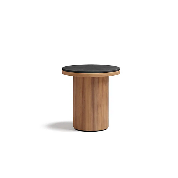 Teak garden side table Frisbee Atmosphera FR.SR factory ATMOSPHERA from Italy. Foto №10