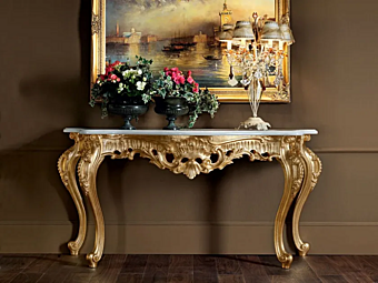 Solid Wood Console Table Modenese Luxury Interiors 11606 Solid Wood Console Table Modenese Luxury Interiors 11606 factory MODENESE GASTONE from Italy