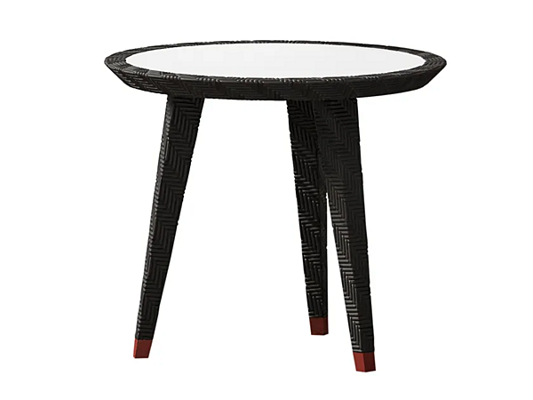 Wooden and Ceramic Outdoor High Side Table CPRN HOMOOD OD1043, OD1044 factory CPRN HOMOOD from Italy. Foto №2