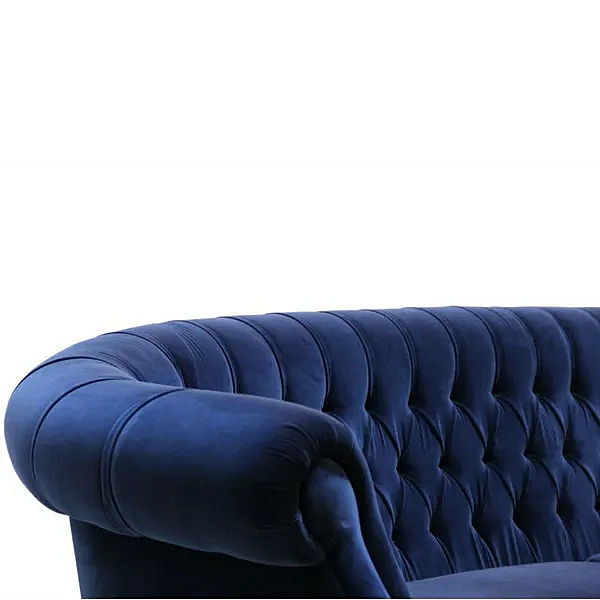 3-seater tufted velvet sofa Maree BRABBU factory BRABBU from Italy. Foto №8