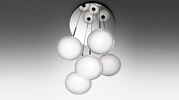 LED pendant lamp methacrylate Orsa Cluster Artemide factory Artemide from Italy. Foto №5