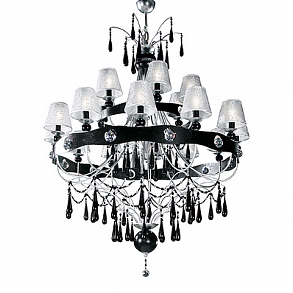 Chandelier MM LAMPADARI 6886/12+6 factory MM LAMPADARI from Italy. Foto №1