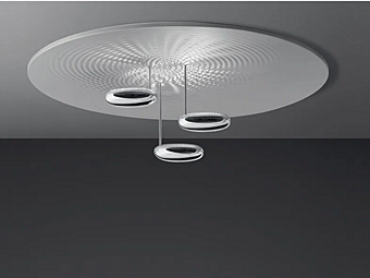 Ceiling Lamp Droplet Die Cast Aluminium Artemide 1474W10A, 1474110A