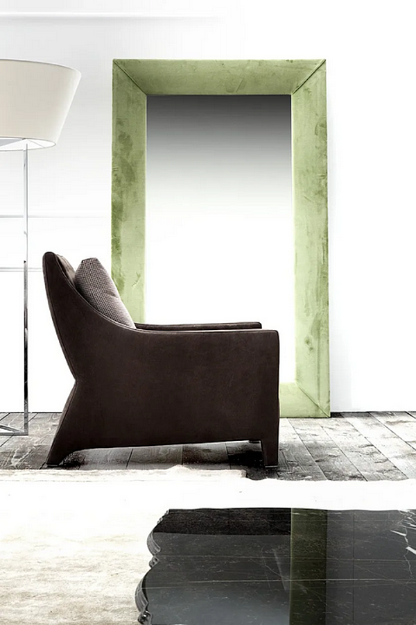 Upholstered armchair with armrests ERBA ITALIA Pensiero factory ERBA ITALIA from Italy. Foto №2