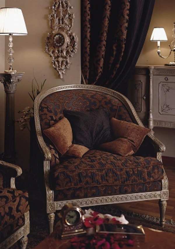 Armchair ASNAGHI INTERIORS PC4321 factory ASNAGHI INTERIORS from Italy. Foto №1