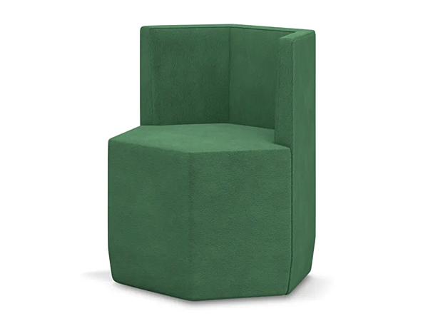 Fabric lobby chair Tigram low A Adrenalina IMB1050115 factory ADRENALINA from Italy. Foto №2