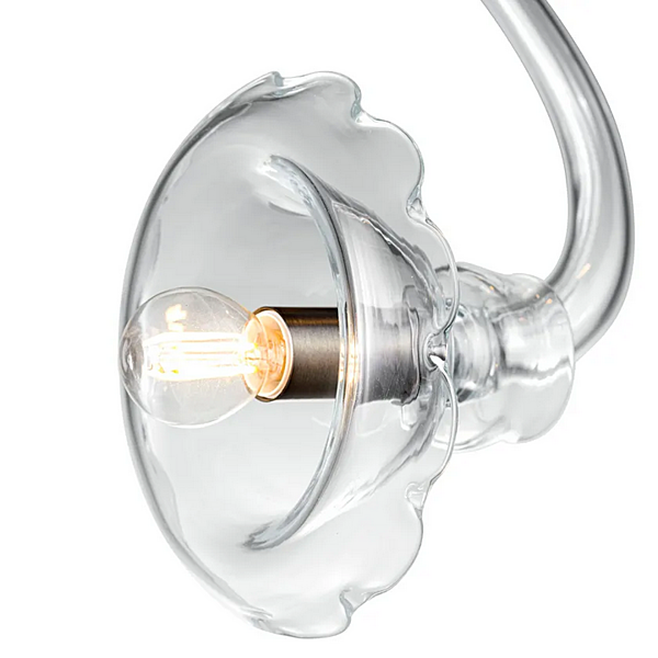 Blown Glass Pendant Lamp Ikebana 3 MULTIFORME SS3370-3 factory MULTIFORME from Italy. Foto №5