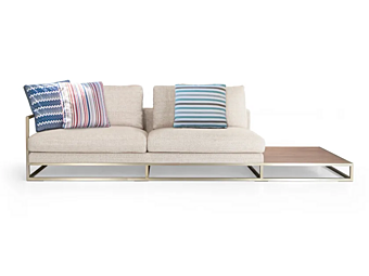 Sectional fabric garden sofa Bolgheri FORMITALIA BOLGHERI/A