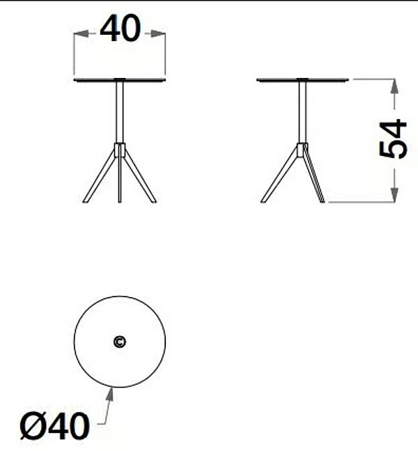 High Side Table Calacatta Marble and Metal CPRN HOMOOD Sesto Senso S544 factory CPRN HOMOOD from Italy. Foto №2